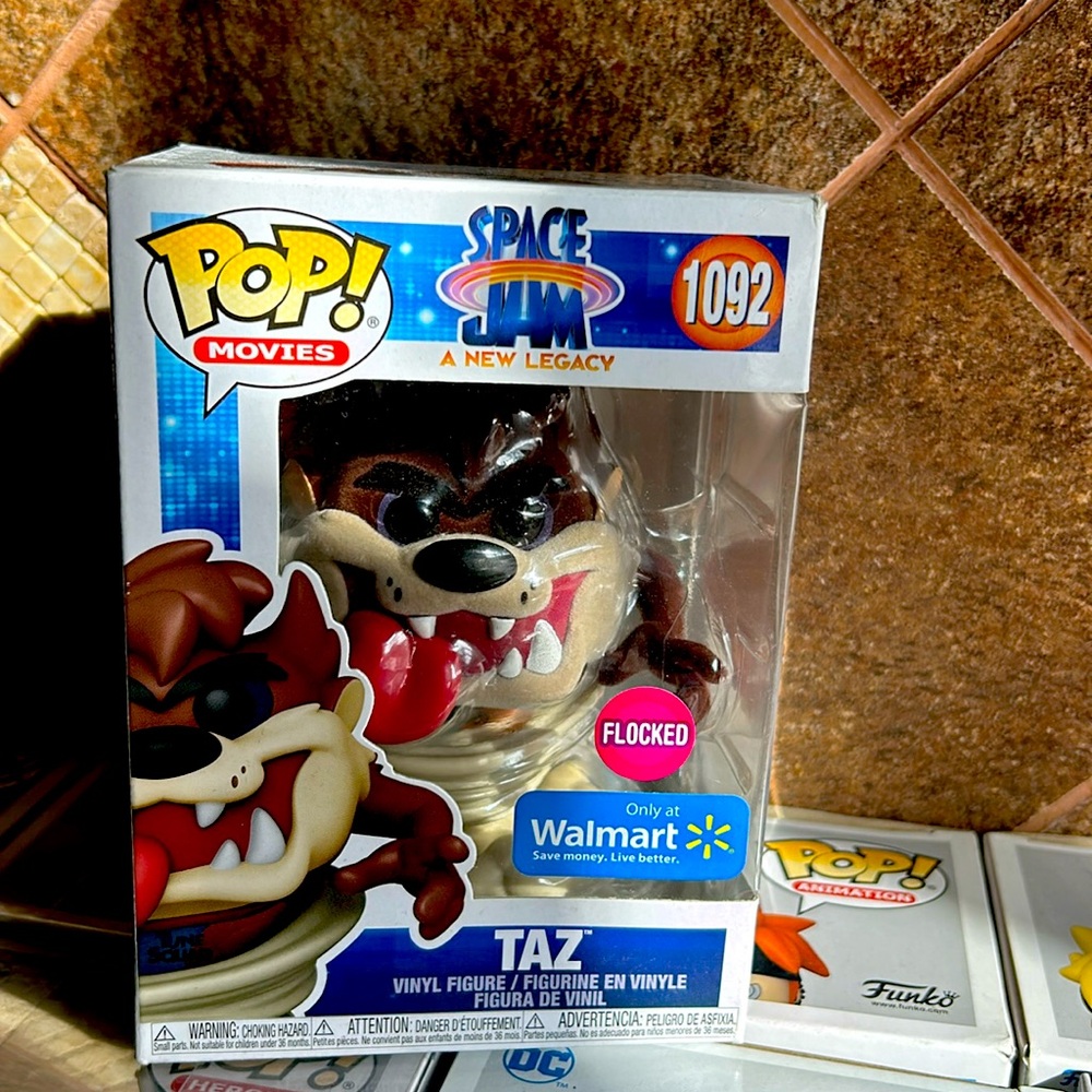 Taz Funko, Flocked and Exclusive